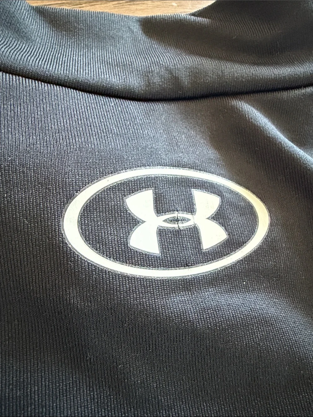 Under Armour Youth Large Black Cold Gear Long Sleeve Fitted Shirt